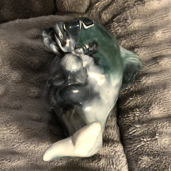Cook Collectables Company- Dolphin w/Mermaid Fine Art Sculpture.NWT - Picture 17 of 17
